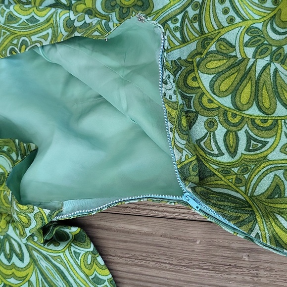 VINTAGE 70s cocktail dress - Picture 11 of 13